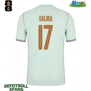 Frankrike William Saliba #17 Bortatröja VM 2026 Kortärmad